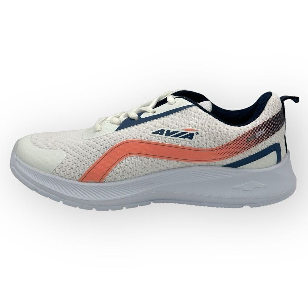 NWT Avia Alcon White/Navy/Rose Athletic sneakers training lightweight shoes Wome